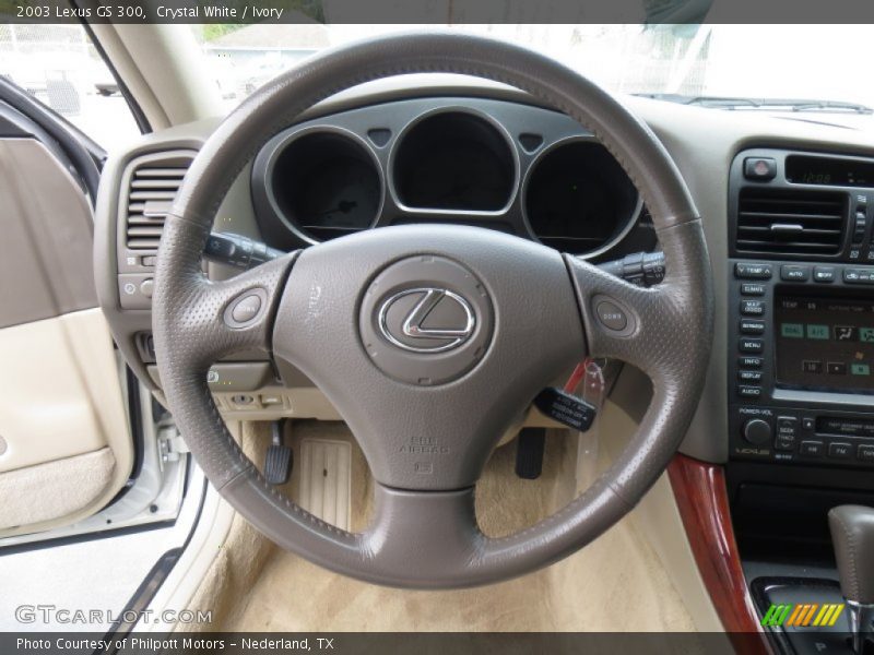 Crystal White / Ivory 2003 Lexus GS 300