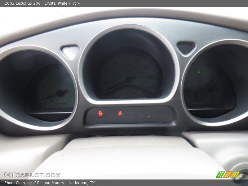 Crystal White / Ivory 2003 Lexus GS 300