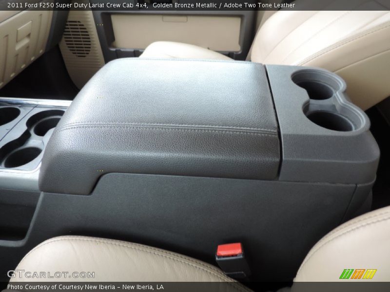 Golden Bronze Metallic / Adobe Two Tone Leather 2011 Ford F250 Super Duty Lariat Crew Cab 4x4