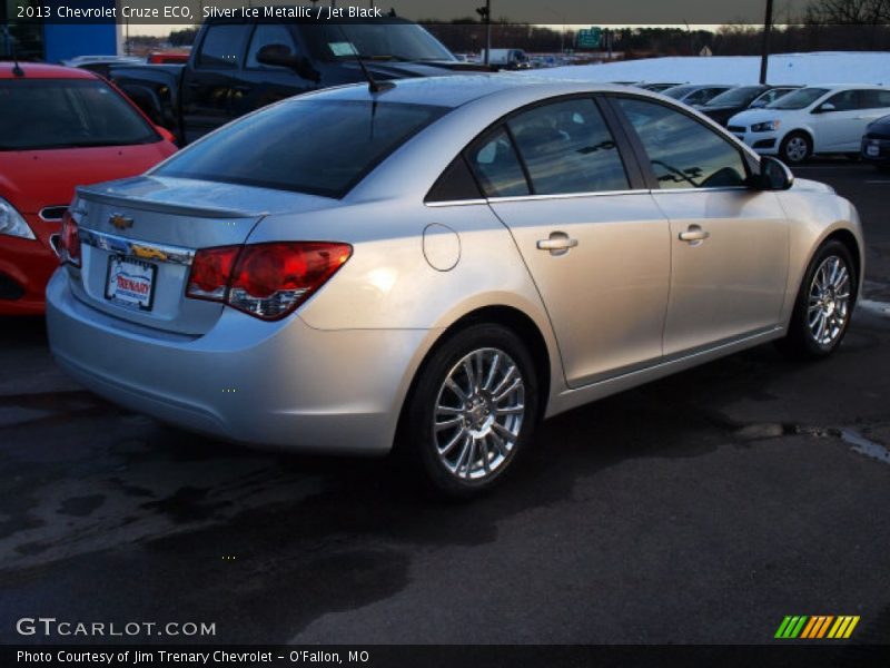 Silver Ice Metallic / Jet Black 2013 Chevrolet Cruze ECO