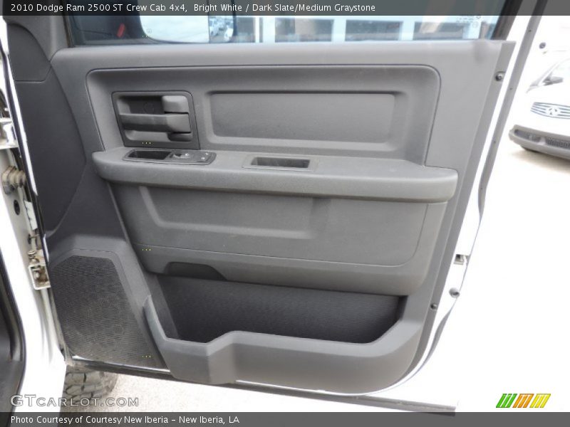 Bright White / Dark Slate/Medium Graystone 2010 Dodge Ram 2500 ST Crew Cab 4x4