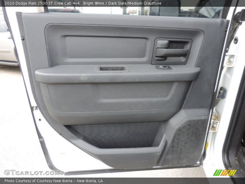 Bright White / Dark Slate/Medium Graystone 2010 Dodge Ram 2500 ST Crew Cab 4x4