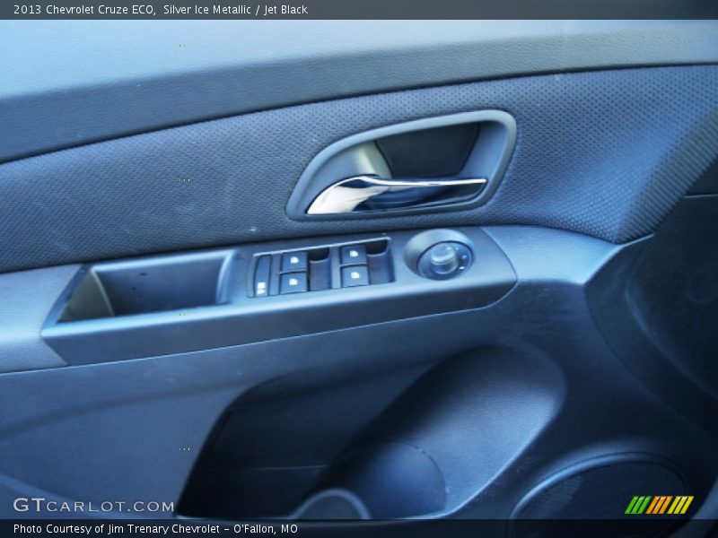 Silver Ice Metallic / Jet Black 2013 Chevrolet Cruze ECO
