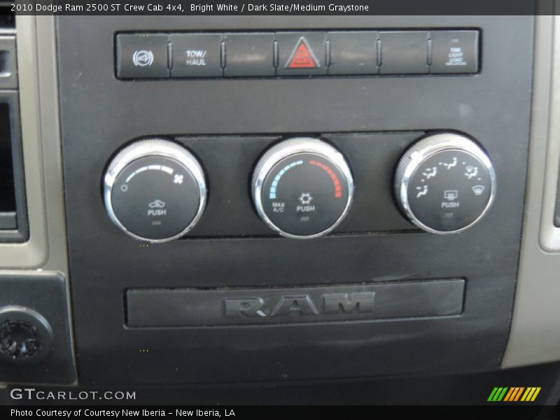 Bright White / Dark Slate/Medium Graystone 2010 Dodge Ram 2500 ST Crew Cab 4x4