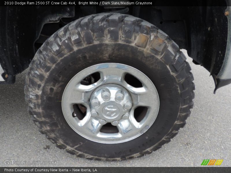 Bright White / Dark Slate/Medium Graystone 2010 Dodge Ram 2500 ST Crew Cab 4x4