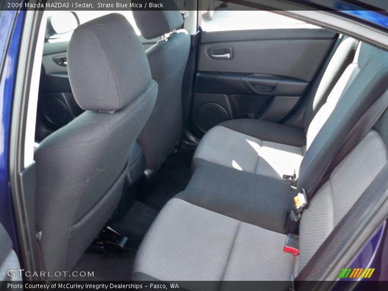Strato Blue Mica / Black 2006 Mazda MAZDA3 i Sedan