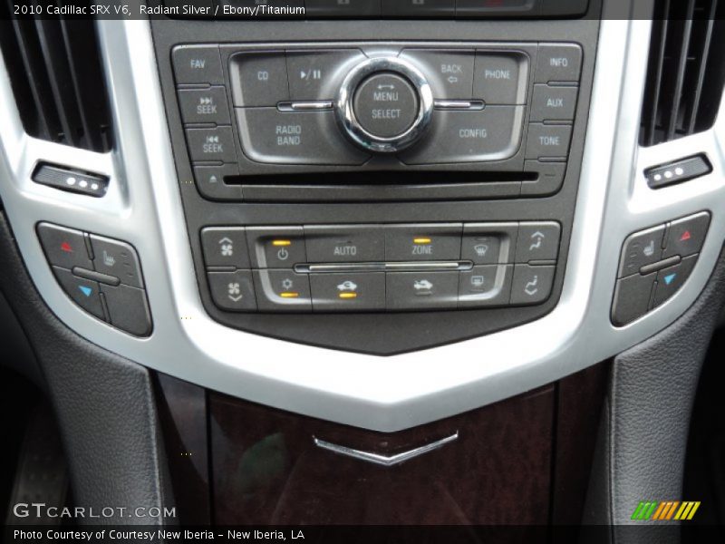 Radiant Silver / Ebony/Titanium 2010 Cadillac SRX V6