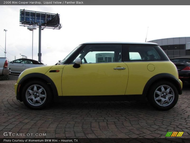 Liquid Yellow / Panther Black 2006 Mini Cooper Hardtop