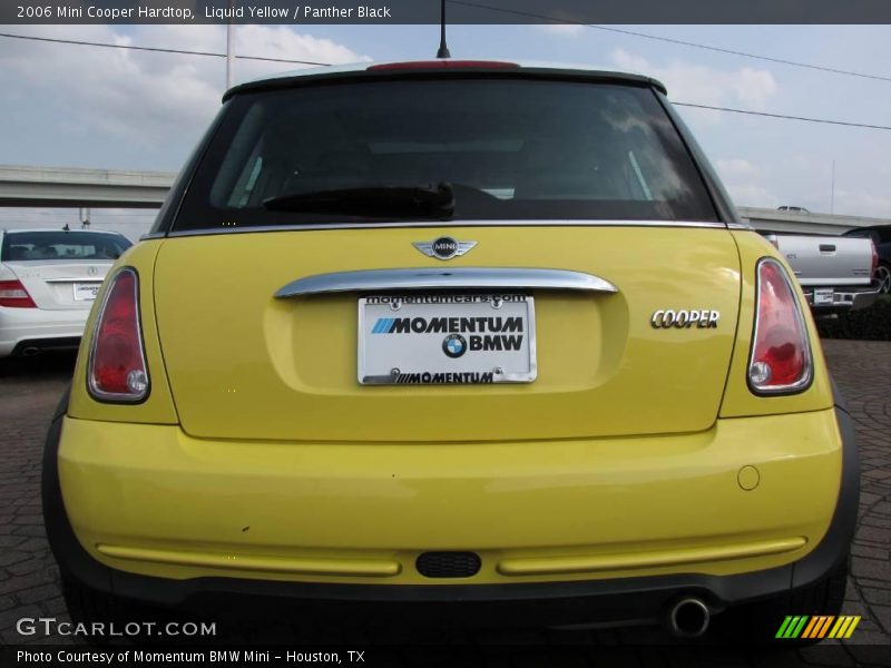 Liquid Yellow / Panther Black 2006 Mini Cooper Hardtop