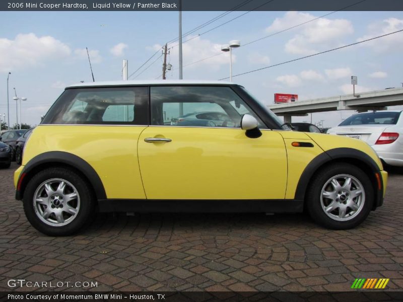 Liquid Yellow / Panther Black 2006 Mini Cooper Hardtop