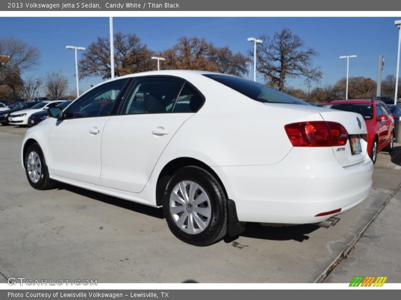 Candy White / Titan Black 2013 Volkswagen Jetta S Sedan