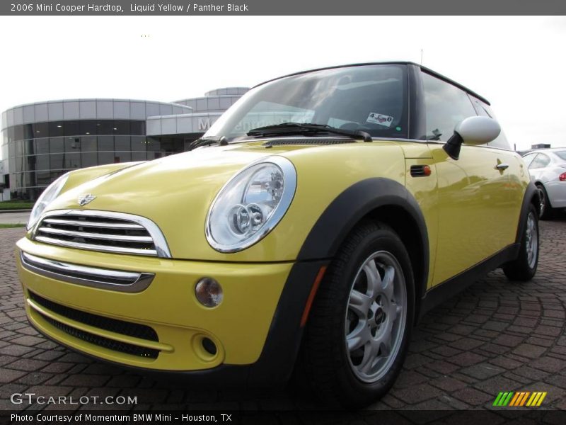 Liquid Yellow / Panther Black 2006 Mini Cooper Hardtop