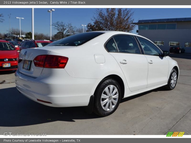 Candy White / Titan Black 2013 Volkswagen Jetta S Sedan