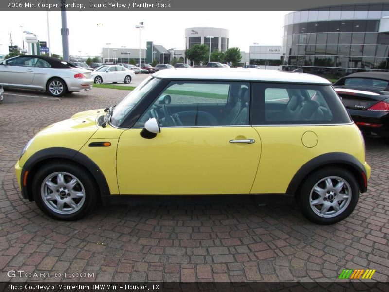 Liquid Yellow / Panther Black 2006 Mini Cooper Hardtop