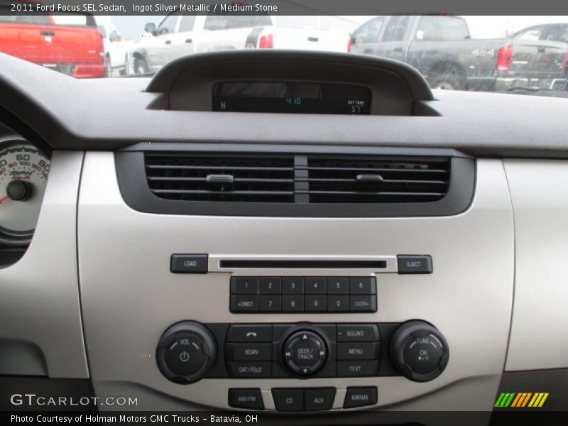 Ingot Silver Metallic / Medium Stone 2011 Ford Focus SEL Sedan