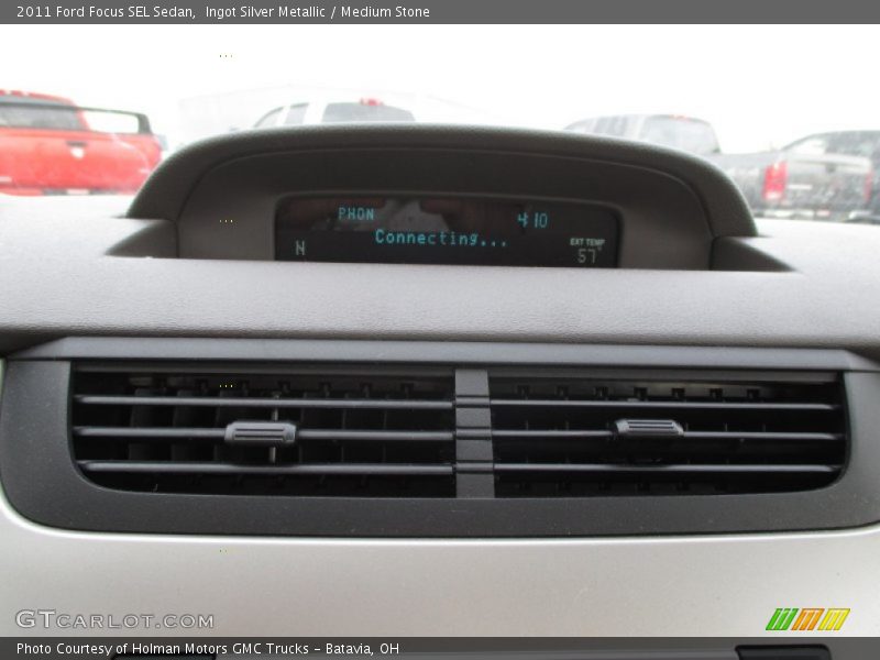 Ingot Silver Metallic / Medium Stone 2011 Ford Focus SEL Sedan