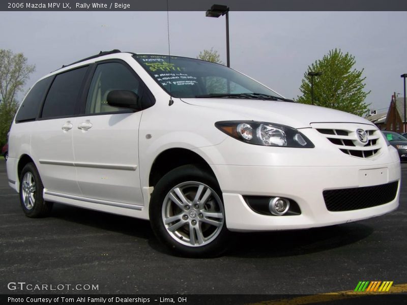 Rally White / Beige 2006 Mazda MPV LX