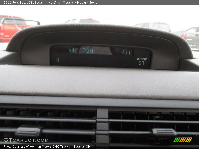 Ingot Silver Metallic / Medium Stone 2011 Ford Focus SEL Sedan