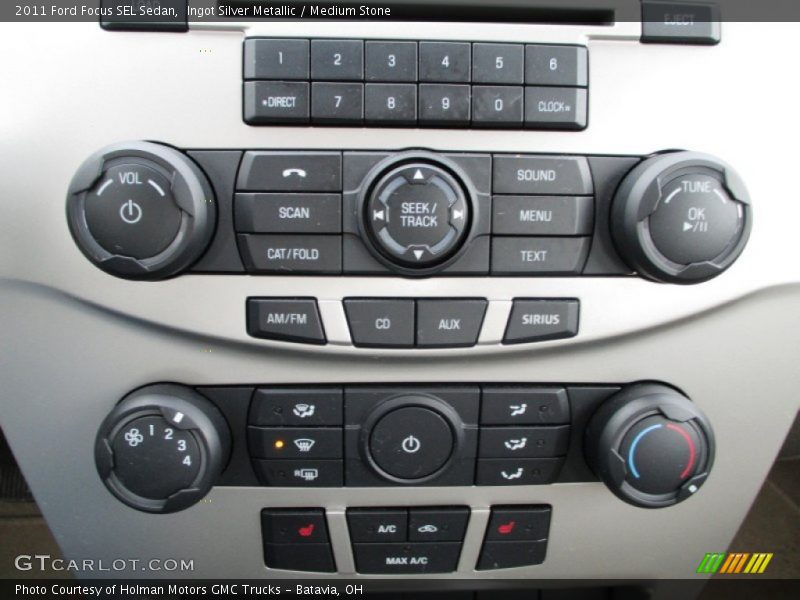 Ingot Silver Metallic / Medium Stone 2011 Ford Focus SEL Sedan