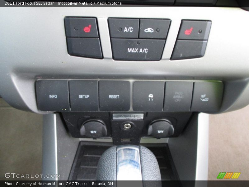 Ingot Silver Metallic / Medium Stone 2011 Ford Focus SEL Sedan