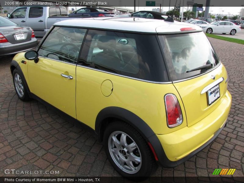 Liquid Yellow / Panther Black 2006 Mini Cooper Hardtop