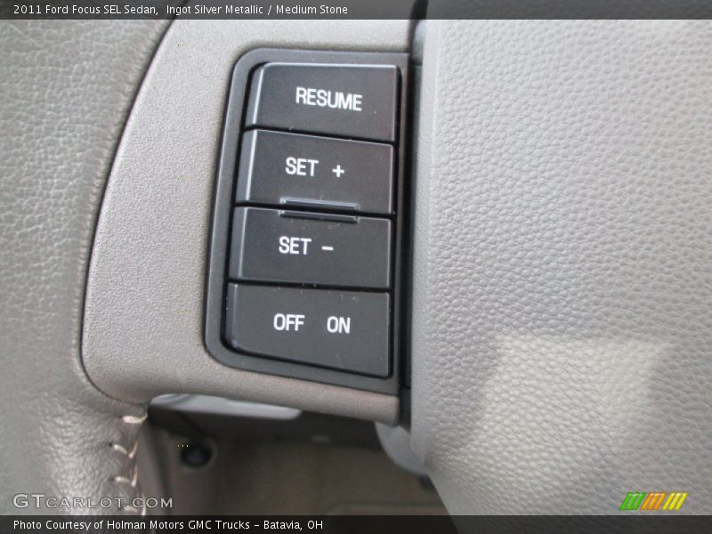 Ingot Silver Metallic / Medium Stone 2011 Ford Focus SEL Sedan