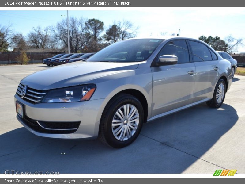 Tungsten Silver Metallic / Titan Black 2014 Volkswagen Passat 1.8T S