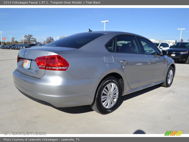 Tungsten Silver Metallic / Titan Black 2014 Volkswagen Passat 1.8T S