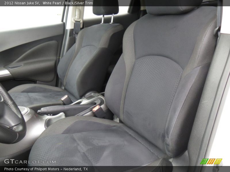 White Pearl / Black/Silver Trim 2012 Nissan Juke SV