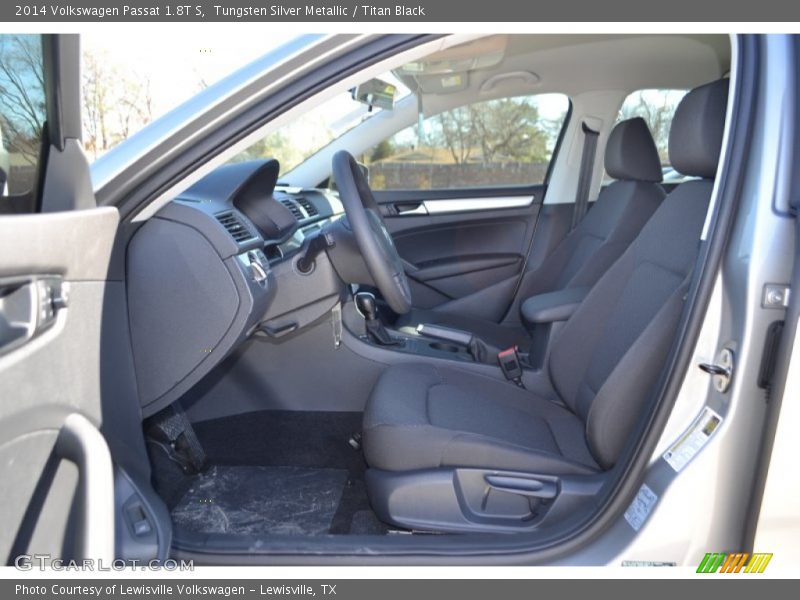 Tungsten Silver Metallic / Titan Black 2014 Volkswagen Passat 1.8T S