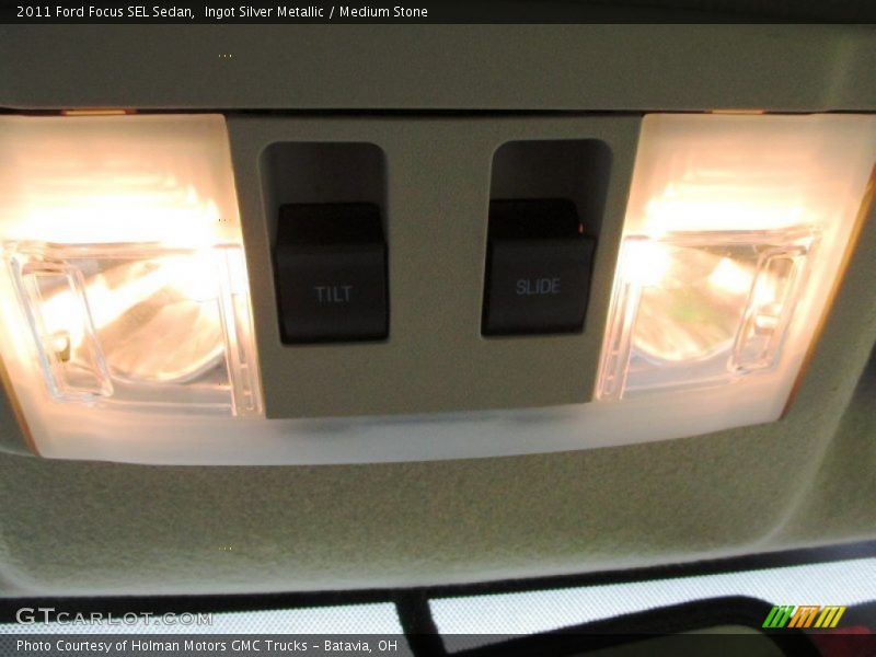 Ingot Silver Metallic / Medium Stone 2011 Ford Focus SEL Sedan