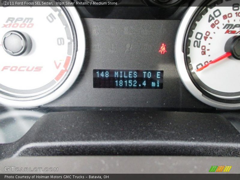Ingot Silver Metallic / Medium Stone 2011 Ford Focus SEL Sedan