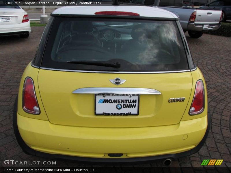 Liquid Yellow / Panther Black 2006 Mini Cooper Hardtop