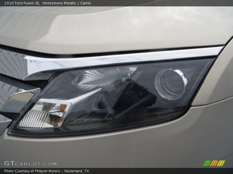 Smokestone Metallic / Camel 2010 Ford Fusion SE