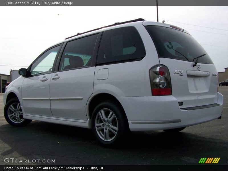 Rally White / Beige 2006 Mazda MPV LX