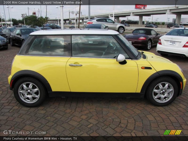 Liquid Yellow / Panther Black 2006 Mini Cooper Hardtop