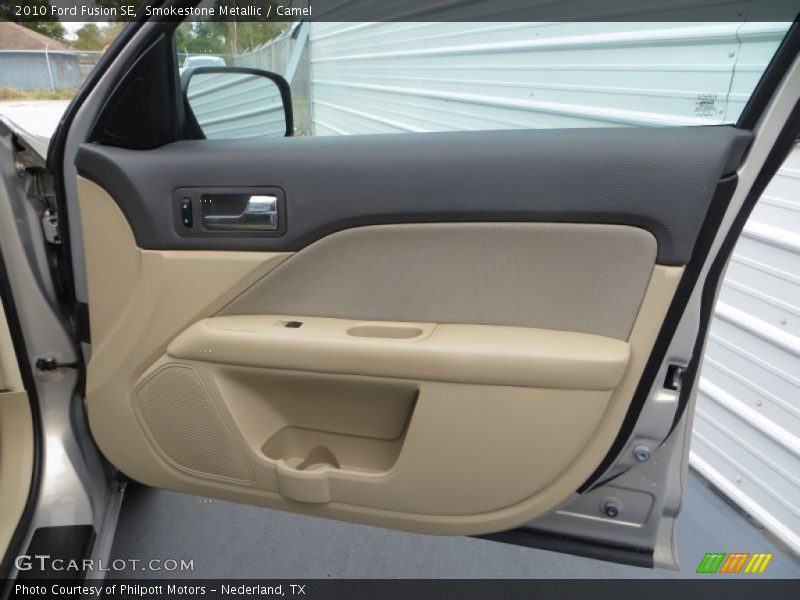 Smokestone Metallic / Camel 2010 Ford Fusion SE