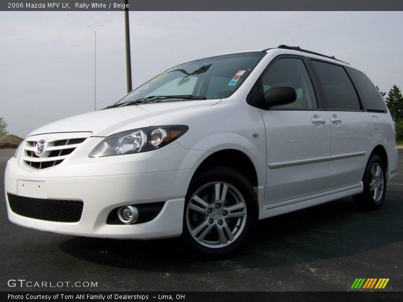 Rally White / Beige 2006 Mazda MPV LX