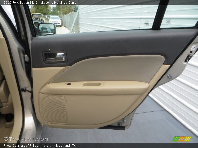 Smokestone Metallic / Camel 2010 Ford Fusion SE