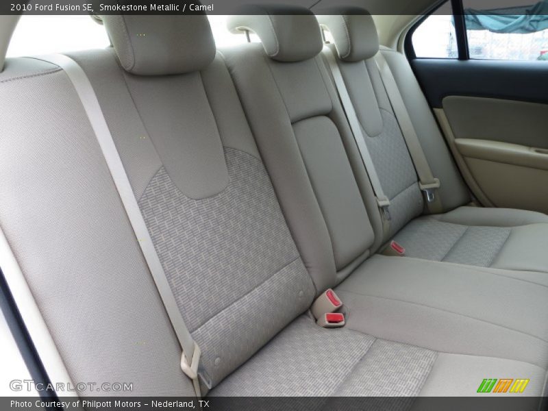 Smokestone Metallic / Camel 2010 Ford Fusion SE