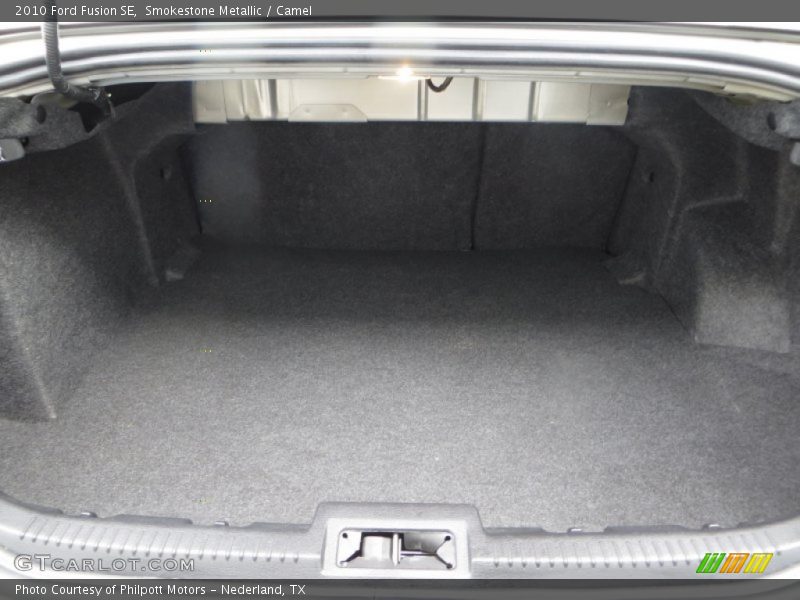 Smokestone Metallic / Camel 2010 Ford Fusion SE