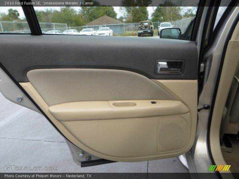 Smokestone Metallic / Camel 2010 Ford Fusion SE