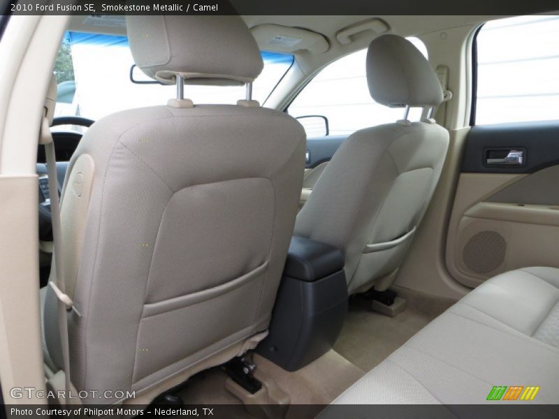Smokestone Metallic / Camel 2010 Ford Fusion SE