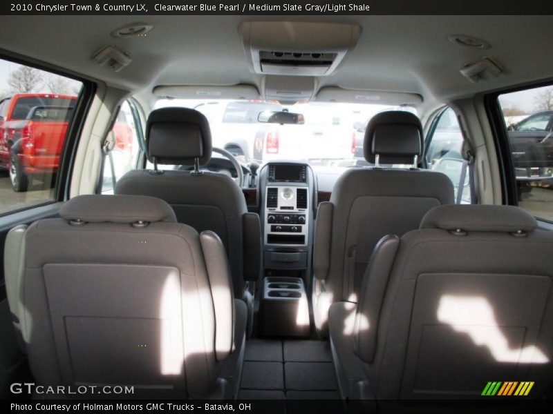 Clearwater Blue Pearl / Medium Slate Gray/Light Shale 2010 Chrysler Town & Country LX