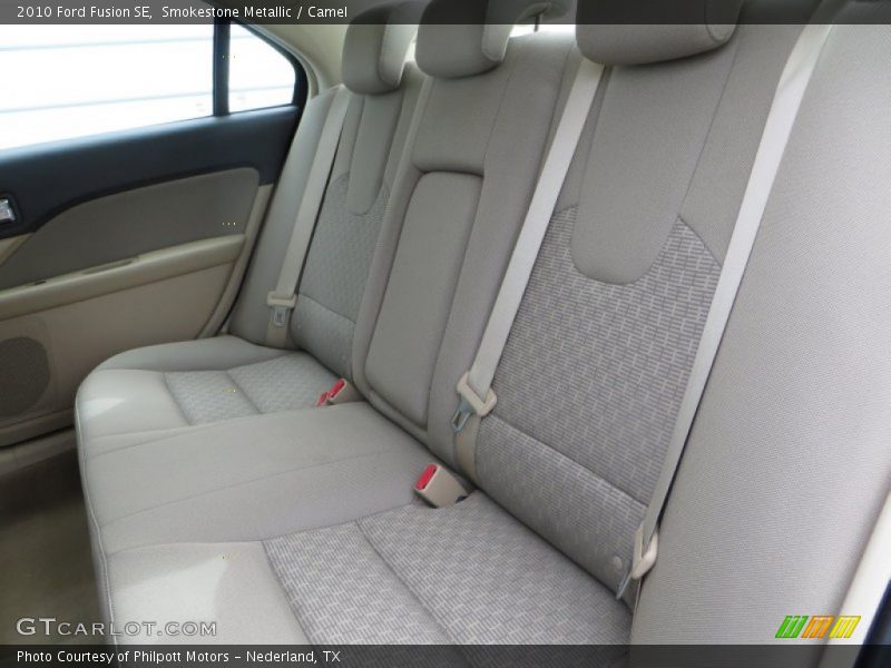 Smokestone Metallic / Camel 2010 Ford Fusion SE