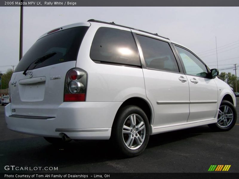 Rally White / Beige 2006 Mazda MPV LX