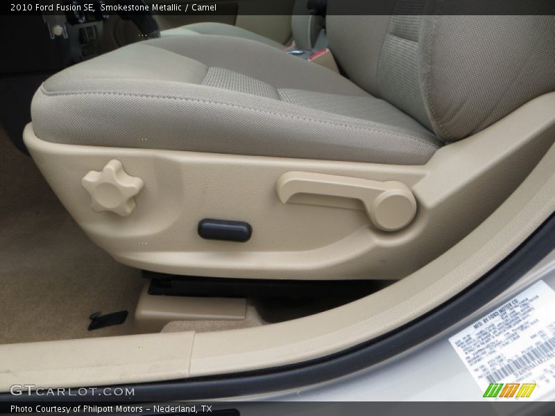 Smokestone Metallic / Camel 2010 Ford Fusion SE