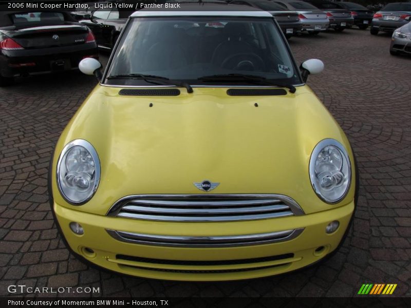 Liquid Yellow / Panther Black 2006 Mini Cooper Hardtop