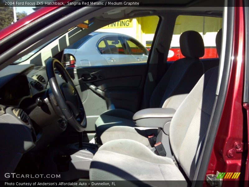 Sangria Red Metallic / Medium Graphite 2004 Ford Focus ZX5 Hatchback