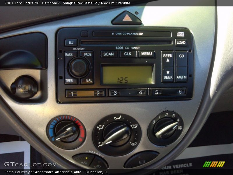 Sangria Red Metallic / Medium Graphite 2004 Ford Focus ZX5 Hatchback